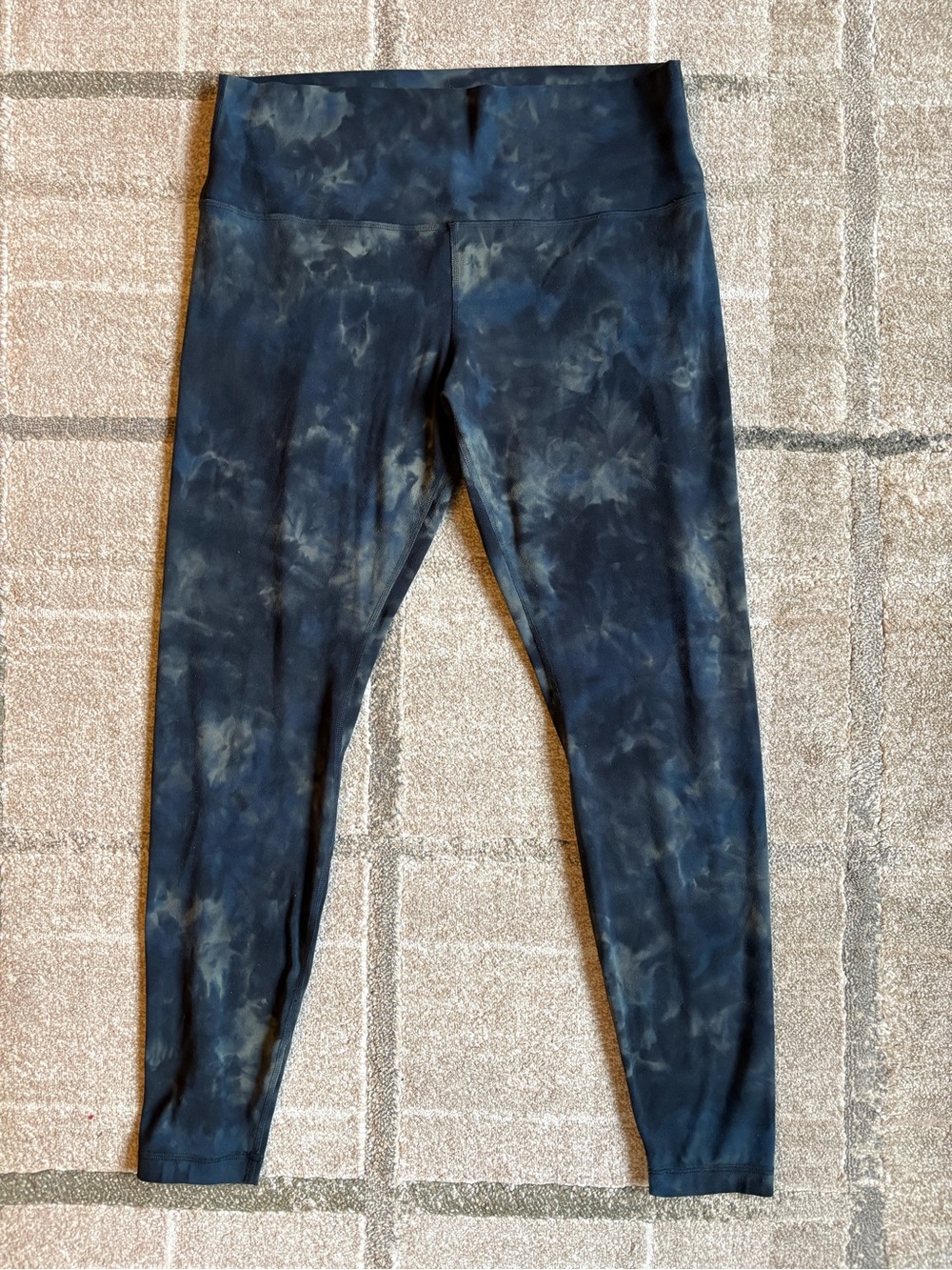 Lululemon Align 28” leggings pants Diamond Dye Navy Lunar Rock size 14